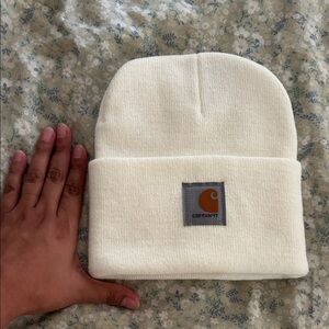 Carhartt Off-White Knit Beanie